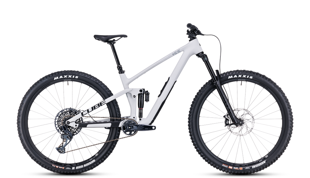 Cube Stereo ONE55 C:62 Race 29 lightgrey´n´grey Tg M 2024