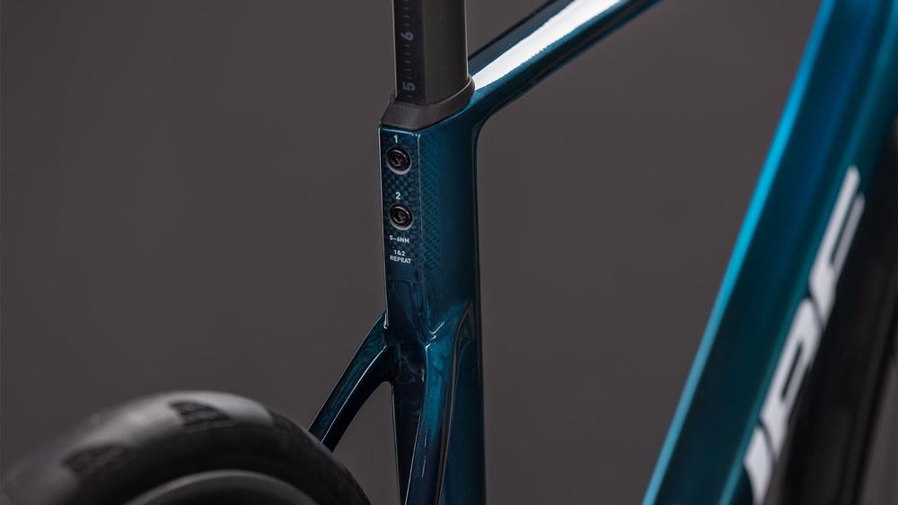 Cube Litening AIR C:68X SLX chromeblue´n´liquidblue Tg 54 - immagine 6